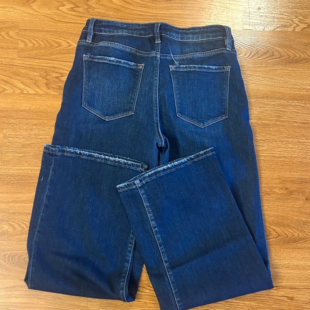 Flying Monkey Dark Blue wide leg Jeans - Picture 3 of 3